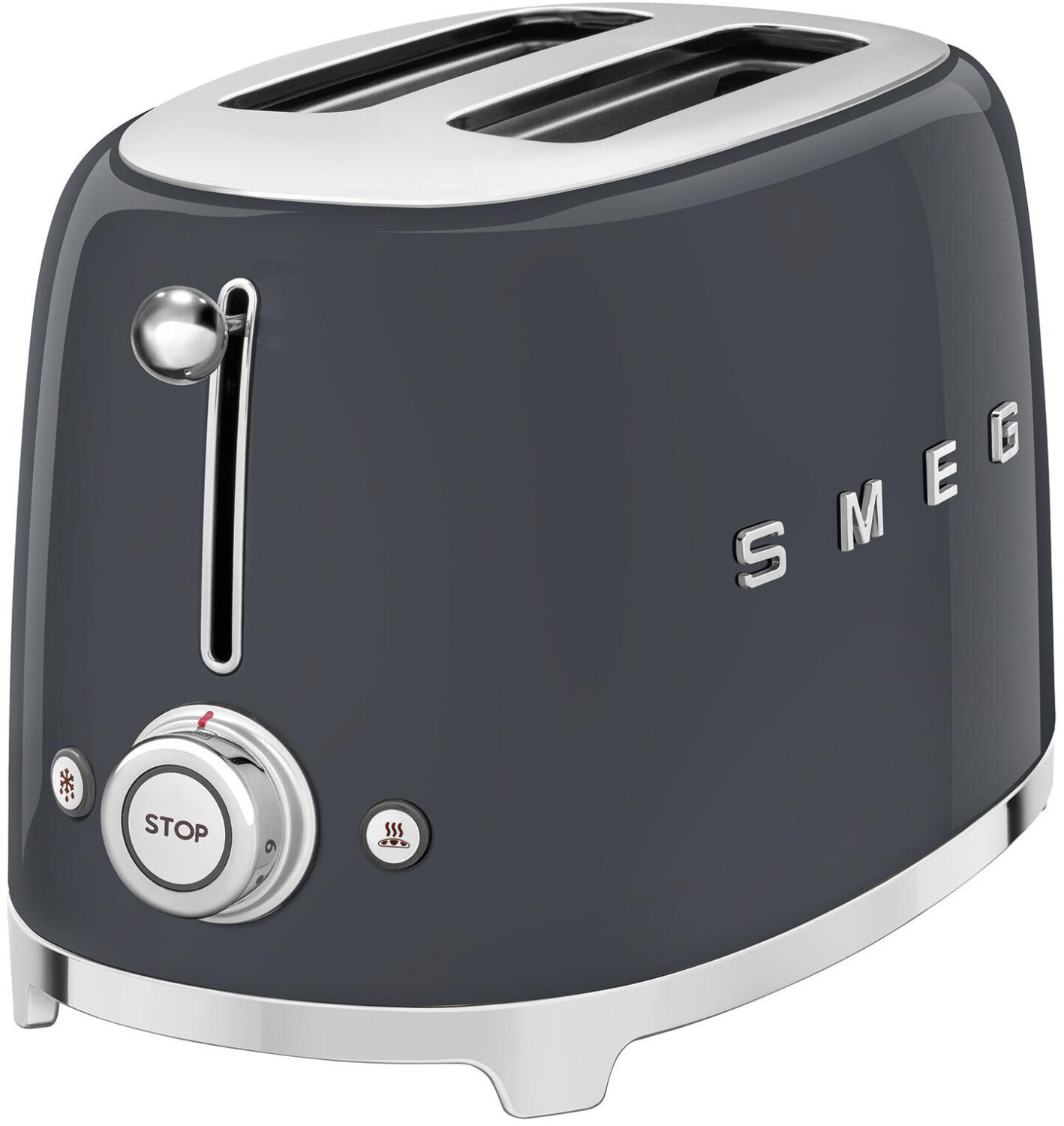 توستر اسمگ ایتالیا مدل SMEG TSF01GREU - دو شیار- نوک مدادی - طراحی کلاسیک